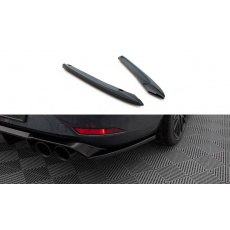 Maxton Design boční difuzory pod zadní nárazník ver.2 pro Seat Leon ST FR Mk4, černý lesklý plast ABS