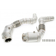 TA Technix downpipe s 200článkovým katalyzátorem a termoizolační ochranou BMW 7 (F01/F02, F03, facelift 2012-2015) 750i motor N63B44