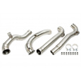 TA Technix downpipe bez katalyzátoru Mercedes AMG GT + S + C + R (190, 2014-2021) motor M178, výfuk 70 mm