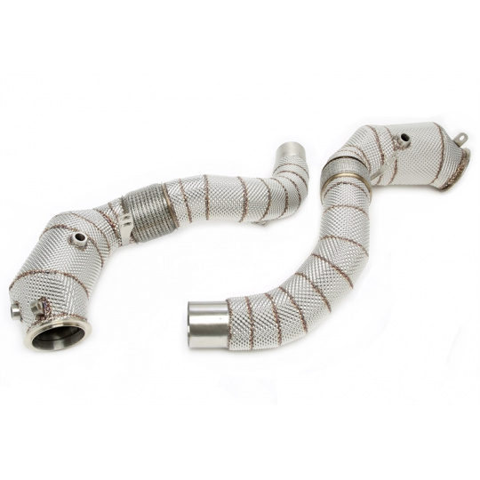 TA Technix downpipe s 200článkovým katalyzátorem a termoizolační ochranou BMW X7 (G07, od 2019) M50i motor N63B44