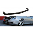 Maxton Design spoiler pod přední nárazník pro Mercedes CLK W208, černý lesklý plast ABS, AMG