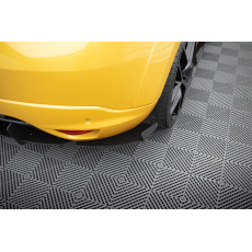 Maxton Design boční difuzory pod zadní nárazník pro Renault Megane RS Mk3, plast ABS bez povrchové úpravy, racing