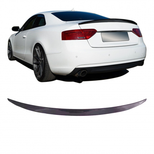 JOM spoiler kufru Audi A5 Sportback (8T, 2007-2016) černý lesklý