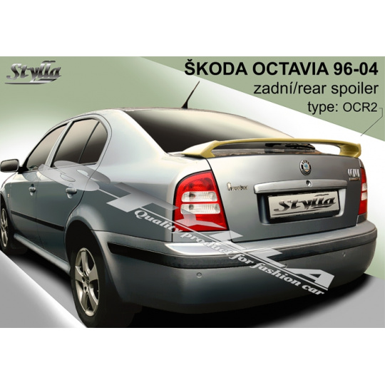 Stylla spoiler zadních dveří Škoda Octavia I htb (1996 - 2004) ve stylu RS