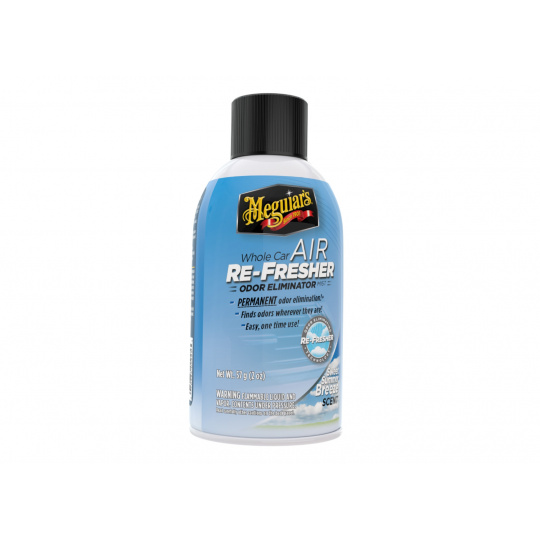 Meguiar's Air Re-Fresher Odor Eliminator - Summer Breeze Scent - čistič klimatizace + pohlcovač pachů + osvěžovač vzduchu, vůně "Summer Breeze", 57 g