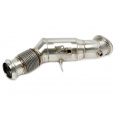 TA Technix downpipe bez katalyzátoru BMW 5 (G30/G31, 2017-2023) 520i, 530i a 530e motor B48 s OPF