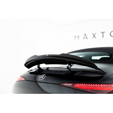 Maxton Design prodloužení spoileru pro Mercedes SL R232/AMG 63, černý lesklý plast ABS