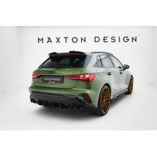 Maxton Design "Street Pro" boční difuzory pod zadní nárazník pro Audi S3 8Y Facelift, plast ABS bez povrchové úpravy, Sportback