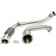 TA Technix downpipe bez katalyzátoru Porsche Panamera 4/4S (971, 2016-2020) motor 3.0T (EA839)