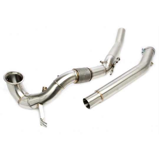 TA Technix downpipe bez katalyzátoru VW Golf R VIII (8) (CD, od 2019) motor 2.0TFSI (EA888)