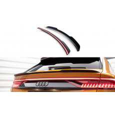 Maxton Design prodloužení spoileru ver.2 pro Audi RSQ8 Mk1, černý lesklý plast ABS