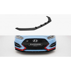 Maxton Design "Street Pro" spoiler pod přední nárazník pro Hyundai Veloster N Mk2, plast ABS bez povrchové úpravy