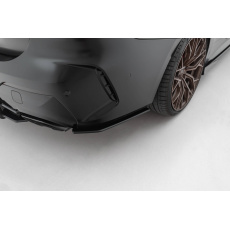 Maxton Design "Street Pro" boční difuzory pod zadní nárazník pro BMW řada 4 G22/M440i, G23, plast ABS bez povrchové úpravy, Coupe / M440i Cabrio