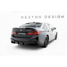 Maxton Design patka na zadní okno pro BMW řada 5 G30, černý lesklý plast ABS, M550i Sedan