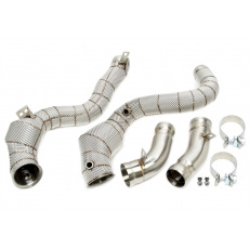 TA Technix downpipe s 200článkovým katalyzátorem a termoizolační ochranou Mercedes GLC 63 AMG + S (X253/C253, 2017-2023) motor M177