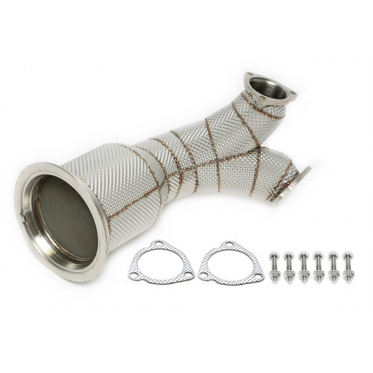 TA Technix downpipe s 200článkovým katalyzátorem a termoizolační ochranou Audi SQ5 TFSi (FY, 2017-2020)