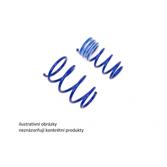 Přední sportovní pružiny ap Sportfahrwerke pro BMW řada 3 Cabrio E36, max zatížení PN do 830 kg, snížení vpředu 40 mm