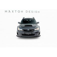 Maxton Design "Street Pro" spoiler pod přední nárazník pro Subaru Impreza WRX STi Mk3 Facelift, plast ABS bez povrchové úpravy