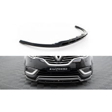Maxton Design spoiler pod přední nárazník pro Renault Espace Mk5 Facelift, černý lesklý plast ABS