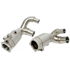 TA Technix downpipe s 200článkovým katalyzátorem a termoizolační ochranou Porsche 911 Carrera/4, Carrera S/4S, Carrera GTS/4GTS (991.2, 2017-2019) motor 3.0T