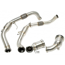 TA Technix downpipe bez katalyzátoru + propojovací trubky Porsche Panamera 4/4S (971, od 2019) motor 2.9T (EA839)