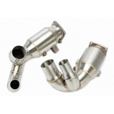 TA Technix downpipe bez katalyzátoru Porsche 911 Carrera/4, Carrera S/4S, Carrera GTS/4GTS (991.2, 2017-2019) motor 3.0T