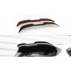 Maxton Design střešní spoiler ver.1 pro Ford Focus ST Mk4, černý lesklý plast ABS