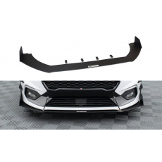 Maxton Design "Racing" spoiler pod přední nárazník ver.1 pro Ford Fiesta, Fiesta ST Mk8, plast ABS bez povrchové úpravy